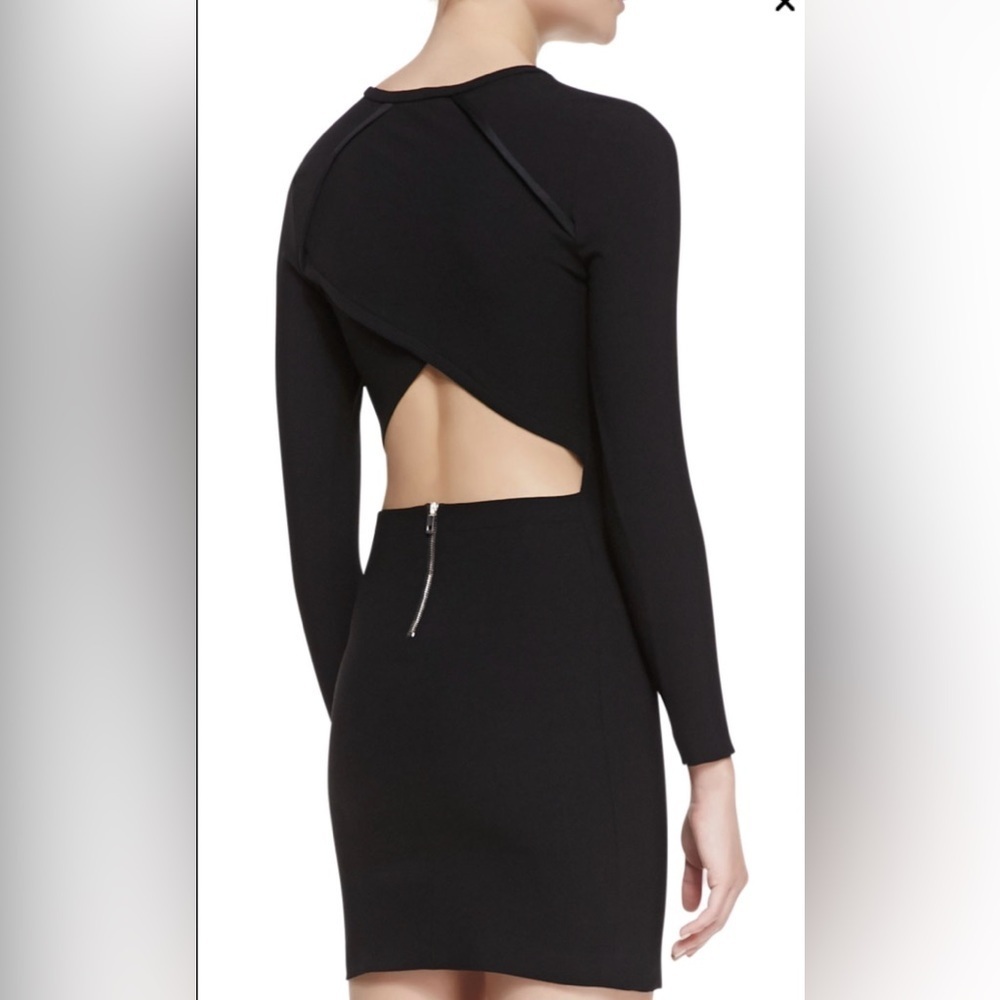 IRO Cheryne cutout crepe mini dress size French 40- US Size 8
